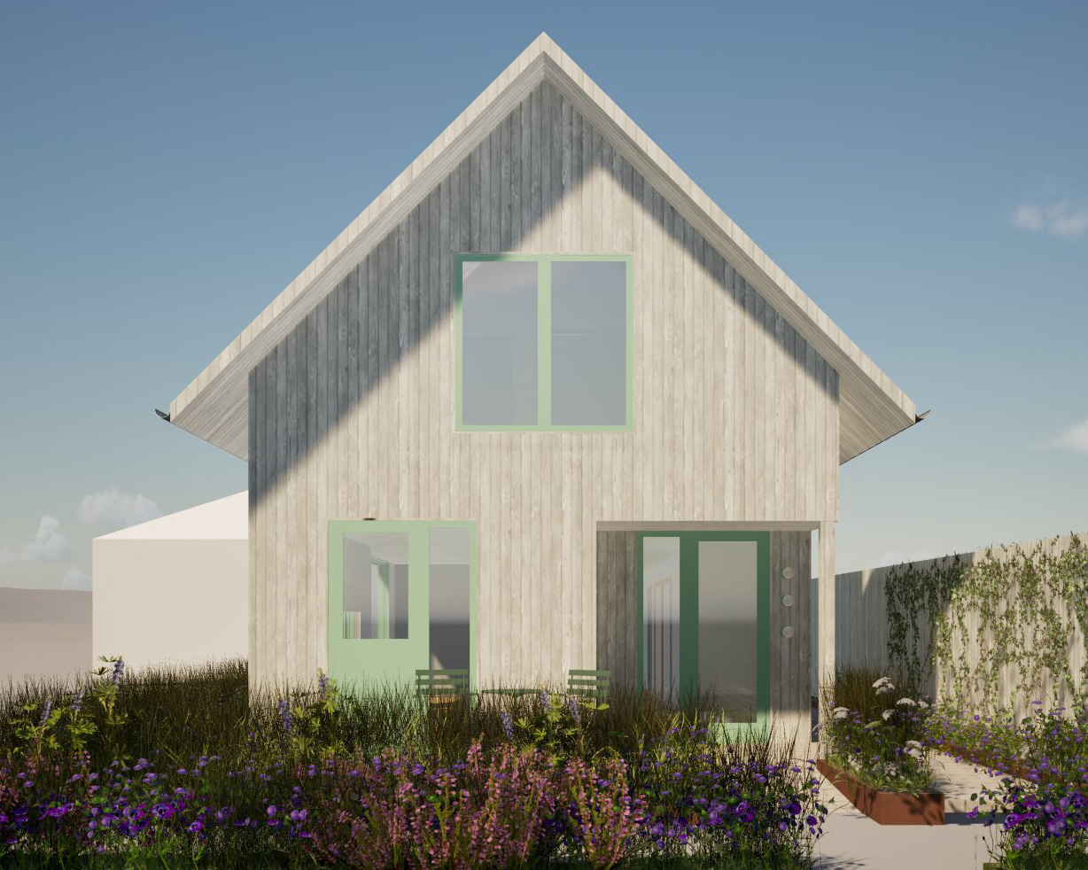 Front facade rendering